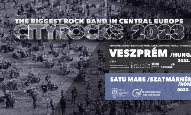 CityRocks-Veszpr&eacute;m - Jelentkezz te is K&ouml;z&eacute;p-Eur&oacute;pa legnagyobb rock zenekar&aacute;ba