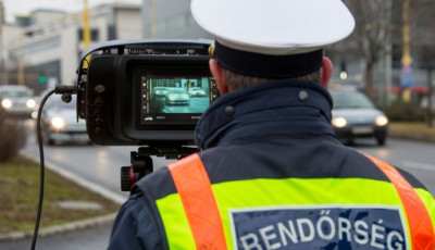 Szerd&aacute;n j&ouml;n a speedmaraton, mutatjuk hol m&eacute;rnek a rendőr&ouml;k Veszpr&eacute;mben