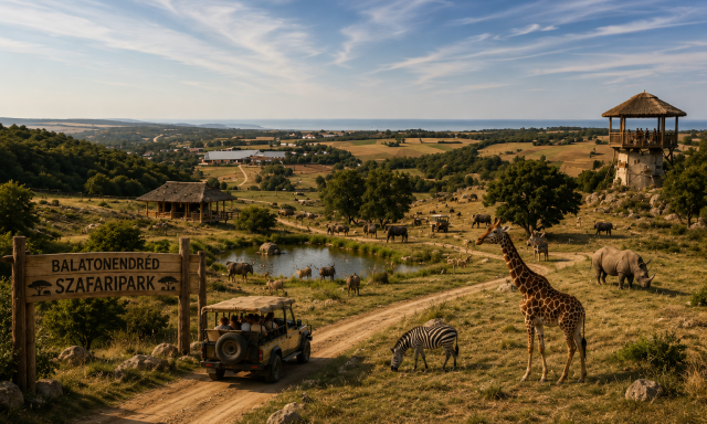 Szafaripark &eacute;p&uuml;lhet Balatonendr&eacute;den