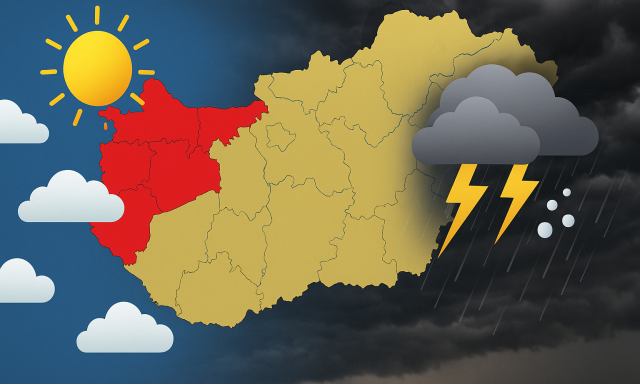Veszpr&eacute;mre is kiadt&aacute;k a figyelmeztet&eacute;st, ezen a h&eacute;tv&eacute;g&eacute;n is &eacute;rkezik egy hidegfront