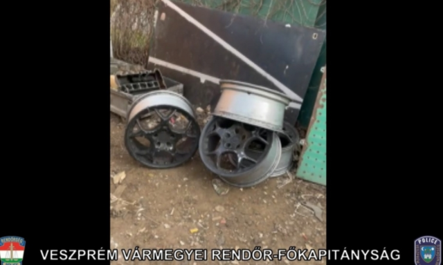 Elfogt&aacute;k a Devecser k&ouml;rny&eacute;ki felnitolvajt