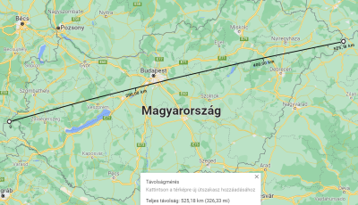 Vil&aacute;grekord - 768 km rekordhossz&uacute;s&aacute;g&uacute; vill&aacute;mot m&eacute;rtek