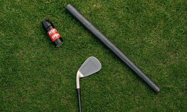 Lesz&aacute;mol&aacute;s Papkesziben - G&aacute;zspray, vascső &eacute;s golf&uuml;tő is előker&uuml;lt