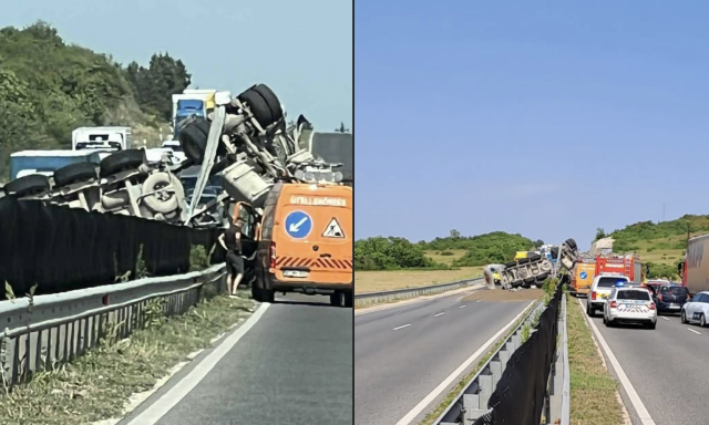 Hal&aacute;los kamionbaleset t&ouml;rt&eacute;nt a 8-as Fő&uacute;ton Hajm&aacute;sk&eacute;rn&eacute;l