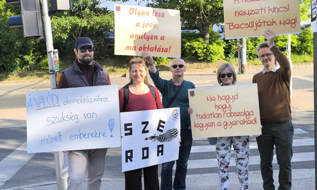 J&oacute; időben is kint voltak a zebraszerd&aacute;z&oacute;k