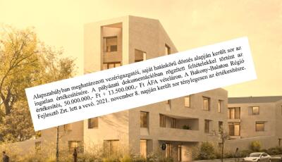 50 milli&oacute;&eacute;rt adott el n&eacute;gy ingatlant, &ouml;sszesen 917 n&eacute;gyzetm&eacute;teres ter&uuml;leten a VKSZ volt vez&eacute;rigazgat&oacute;ja a Bakony-Balaton R&eacute;gi&oacute; Zrt.-nek