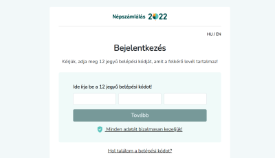 Az első napon &ouml;sszeomlott a n&eacute;psz&aacute;ml&aacute;l&aacute;s online fel&uuml;lete, de m&aacute;r megy