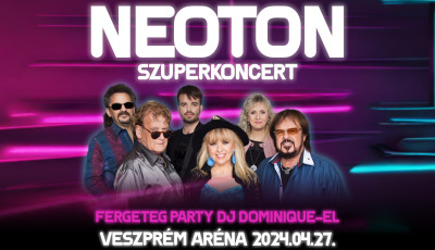 &Aacute;prilisban Neoton szuperkoncert lesz Veszpr&eacute;mben