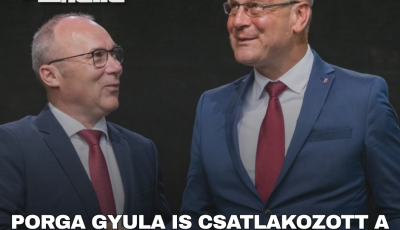 Porga Gyula is csatlakozott a Navracsics f&eacute;le Polg&aacute;ri Demokrat&aacute;khoz