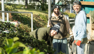 Ez itt a kert - &Iacute;gy z&ouml;ld&uuml;lt be a Kossuth utcai tal&aacute;lkoz&aacute;si pont - GAL&Eacute;RIA