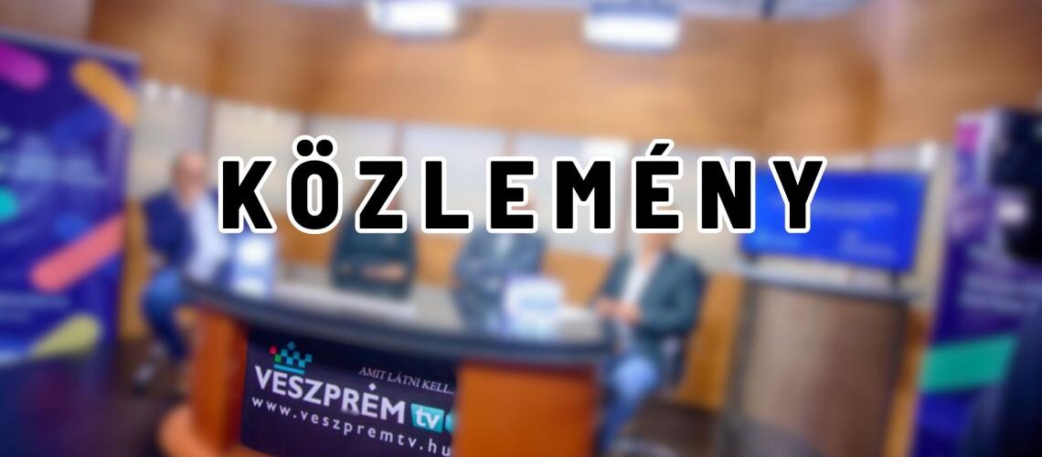 Ez&eacute;rt nem k&eacute;rdezhetj&uuml;k ma a polg&aacute;rmestert &eacute;lőben a Veszpr&eacute;m TV-ben - K&Ouml;ZLEM&Eacute;NY