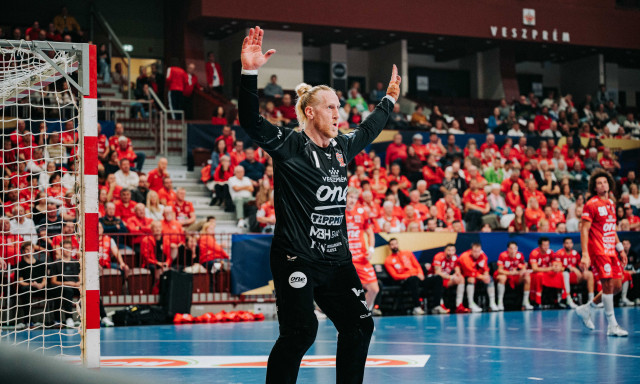 Hivatalos: Appelgren a 2026-2027-es szezonban is a Veszpr&eacute;m kapusa lesz!