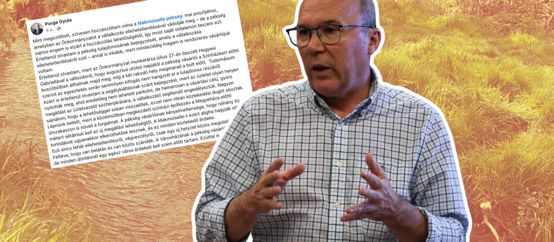 Az aranyosv&ouml;lgyi beruh&aacute;z&aacute;ssal kapcsolatos k&eacute;rd&eacute;sekre nem, egy p&eacute;ks&eacute;g parkol&aacute;si &uuml;gy&eacute;re k&eacute;szs&eacute;ggel reag&aacute;l a polg&aacute;rmester