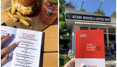 Az als&oacute;&ouml;rsi Bitang Burger helyet szerzett a 2022-es Dining Guide list&aacute;j&aacute;n