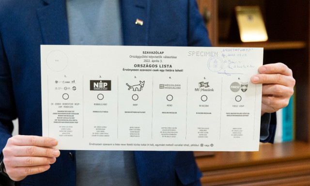 Mutatjuk milyen lesz az orsz&aacute;gos list&aacute;s szavaz&oacute;lap - Spoiler: kisebb, mint 4 &eacute;ve