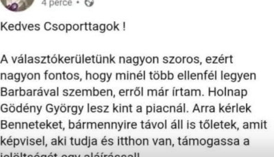V&aacute;rpalota fideszes polg&aacute;rmestere arra k&eacute;ri a k&ouml;vetőit, hogy a kamup&aacute;rtoknak is &iacute;rjanak al&aacute;, ezzel gyeng&iacute;tve a Tisz&aacute;t