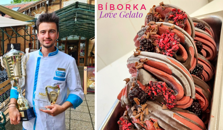 A chilis, szedres, borókás Bíborka lett az idei év fagylaltja