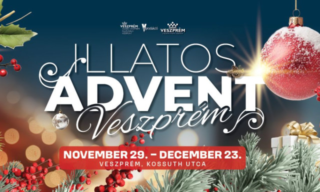 P&eacute;nteken startol a veszpr&eacute;mi adventi v&aacute;s&aacute;r
