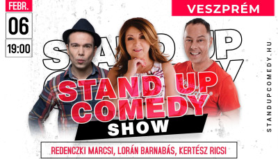 &Uacute;jabb stand up comedy estet szerveznek Veszpr&eacute;mben