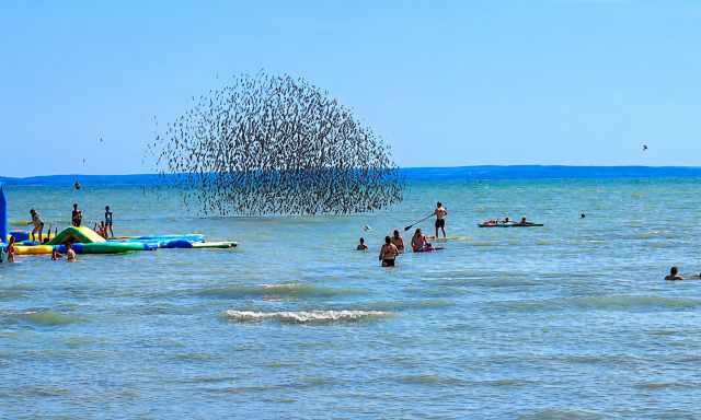 Mad&aacute;rkoreogr&aacute;fia a Balatonfűzfőn: vide&oacute;n a sereg&eacute;lyt&aacute;nc l&aacute;tv&aacute;nyos pillanatai