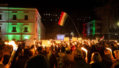 Veszprémbe érkezett Magyar Péter és a TISZA országjárása - GALÉRIA