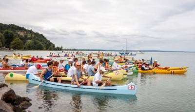 Nem szombaton, hanem vas&aacute;rnap tartj&aacute;k a Fony&oacute;d-Badacsony k&ouml;z&ouml;tti Balaton-&aacute;tevez&eacute;st