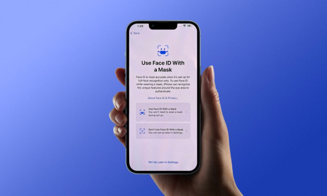 V&eacute;gre maszkban is felismer a Face ID, de nem minden telefon k&eacute;pes r&aacute;