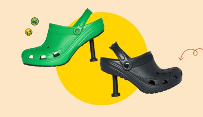 &Iacute;zl&eacute;sbűn&ouml;z&eacute;s level 101 - &quot;Tűsark&uacute;&quot; Crocs-okat dobott piacra a Balenciaga