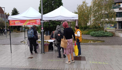 T&ouml;bb mint k&eacute;tsz&aacute;zan voksoltak tegnap a Kossuth utc&aacute;n