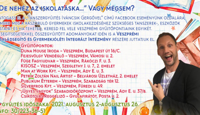 Tanszergyűjtő akciót indítottak Iváncsik Gergőék