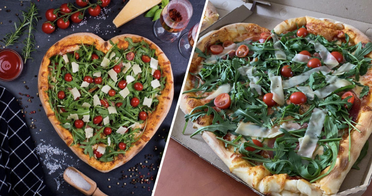 A nagy Valentin teszt! &ndash; Sz&iacute;v alak&uacute; pizz&aacute;t rendelt&uuml;nk a Pizza S&uuml;t&ouml;d&eacute;ből