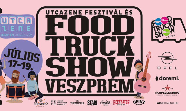 Veszpr&eacute;mi Utcazene Fesztiv&aacute;l &eacute;s Food Truck Show 2025
