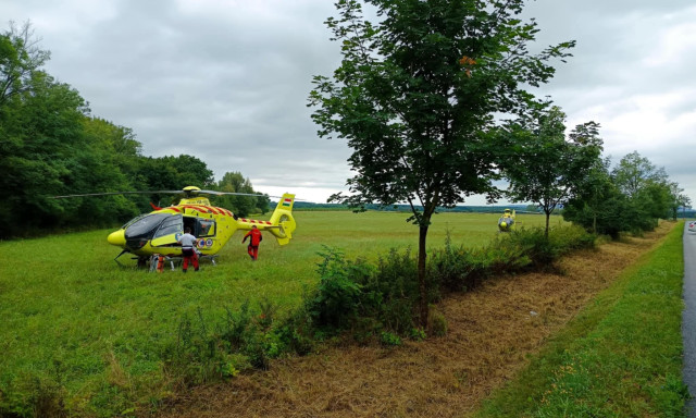 S&uacute;lyos baleset t&ouml;rt&eacute;nt Devecsern&eacute;l - K&eacute;t mentőhelikopter is &eacute;rkezett a helysz&iacute;nre