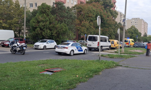 K&eacute;sel&eacute;s t&ouml;rt&eacute;nt Veszpr&eacute;mben - Mentőhelikopter is &eacute;rkezett