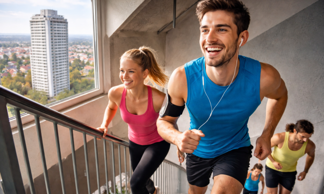 Kih&iacute;v&aacute;s a H&uacute;szemeletesben: Ingyenes l&eacute;pcsőfut&oacute; verseny Veszpr&eacute;mben!