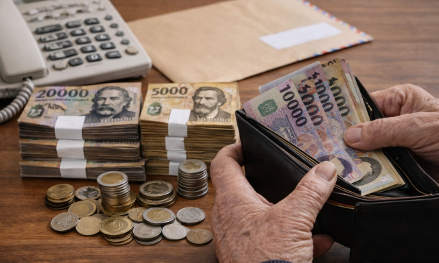 P&eacute;nz &aacute;ll a h&aacute;zhoz: ma j&ouml;n a 13. havi nyugd&iacute;j, plusz a 14. havi első negyede is