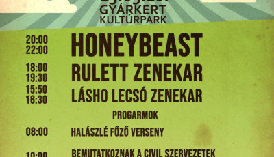 Honeybeast, h&iacute;mz&eacute;s, t&aacute;ncműsorok - 16. alkalommal rendezik meg a  Veszpr&eacute;mi Civil Napot
