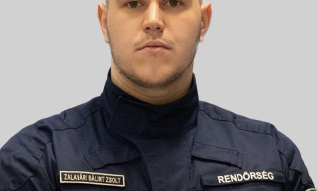 Szolg&aacute;lat k&ouml;zben vesztette &eacute;let&eacute;t Zalav&aacute;ri B&aacute;lint Zsolt rendőr őrmester