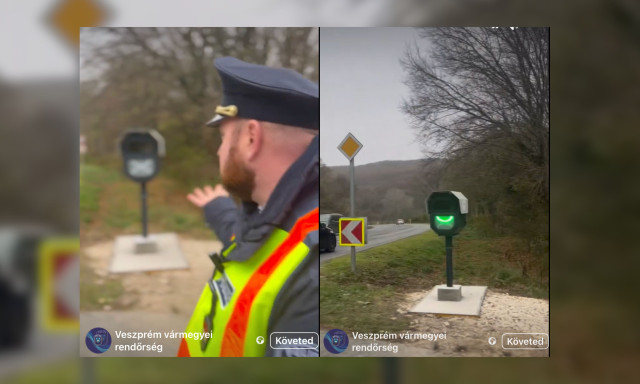 &Uacute;j trafi ellenőrzi a sebess&eacute;get a Nosztorin