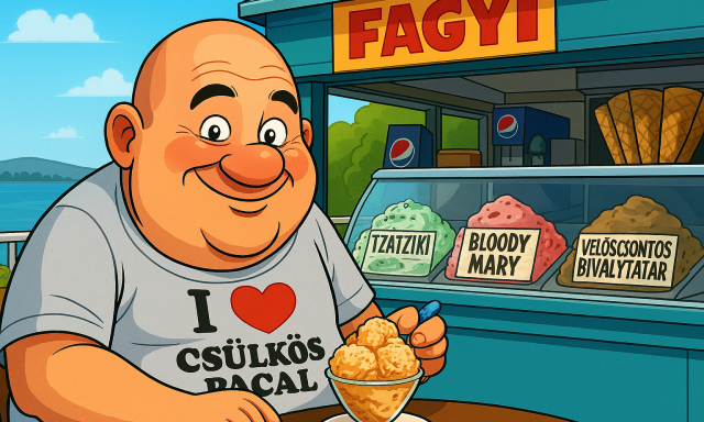 Nem vicc - Itt a cs&uuml;lk&ouml;s pacalfagyi
