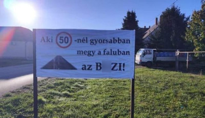 B*ziz&oacute;s t&aacute;bl&aacute;val a gyorshajt&aacute;s ellen