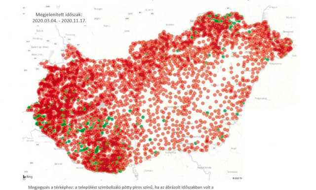 &Uacute;j t&eacute;rk&eacute;p jelent meg a hazai fertőz&ouml;tts&eacute;gi szintekről, csak &eacute;pp semmire sem j&oacute;