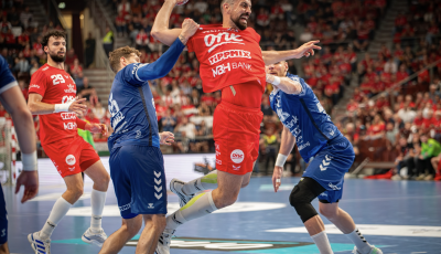 Hátrányból előny -  A Veszprém behúzta az első meccset - GALÉRIA