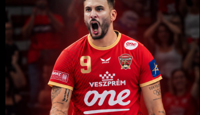 T&iacute;z g&oacute;llal verte a Partizant a Veszpr&eacute;m a Bajnokok Lig&aacute;j&aacute;ban